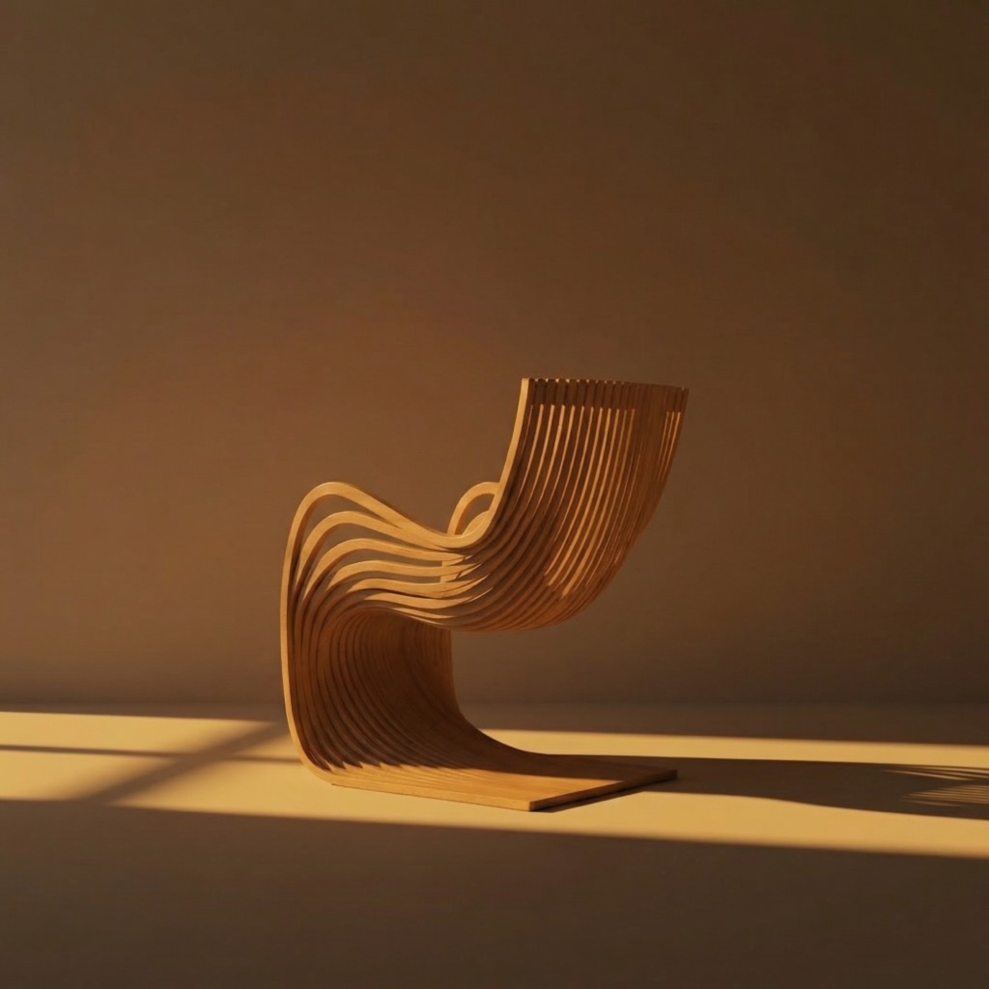 Светлый интерьер с креслом